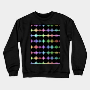 Music Equalizer Bars Beats Crewneck Sweatshirt